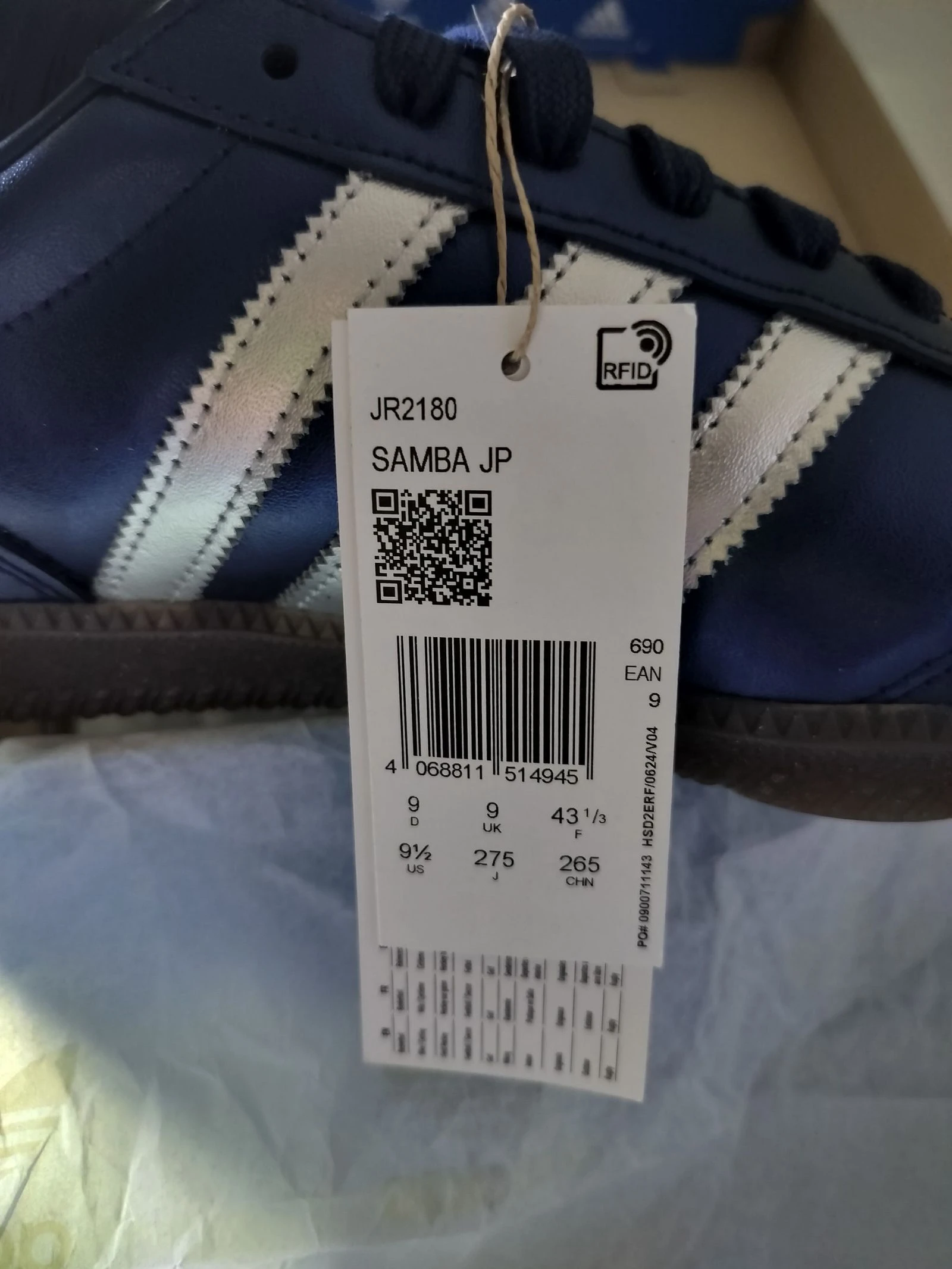 Adidas Samba New 43 Sneakers Original Unisex Femmes Hommes Tenue Tendance Vintage Premium Rétro Y2K – photo 5